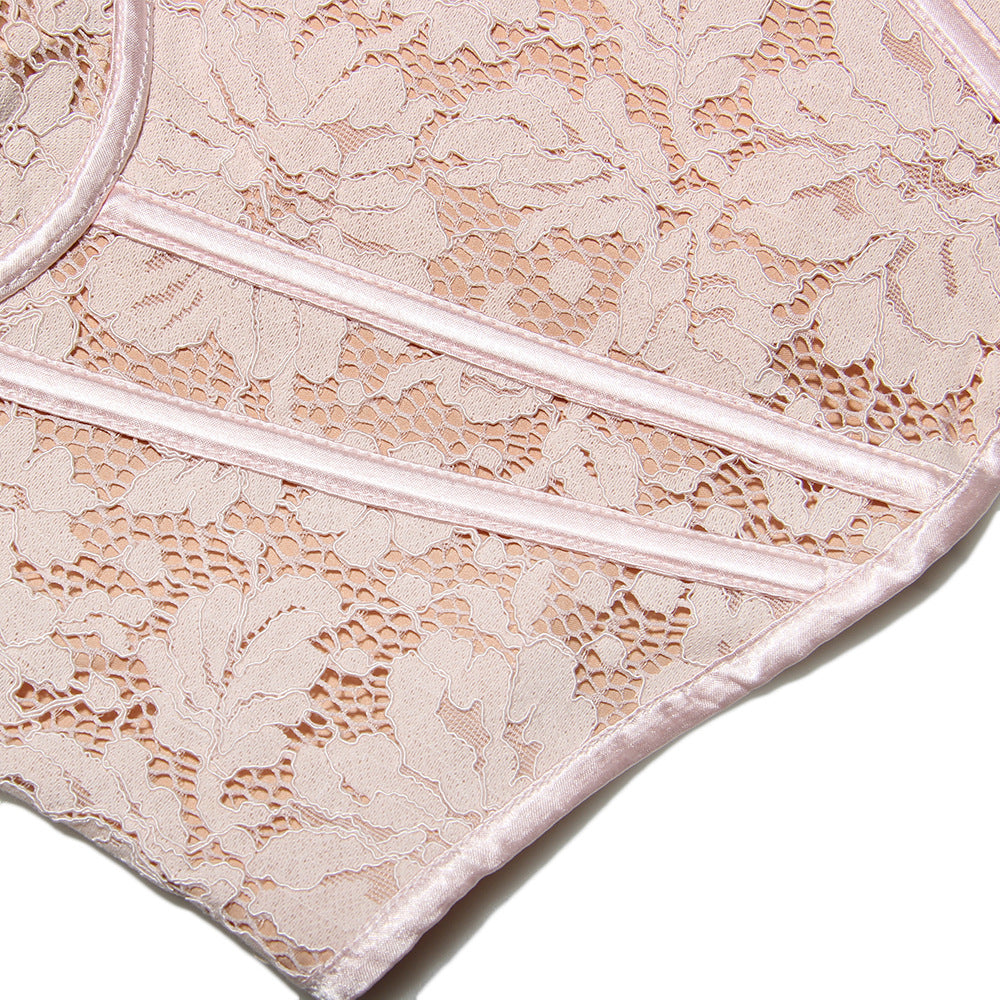 Lace Corset Top in Pink