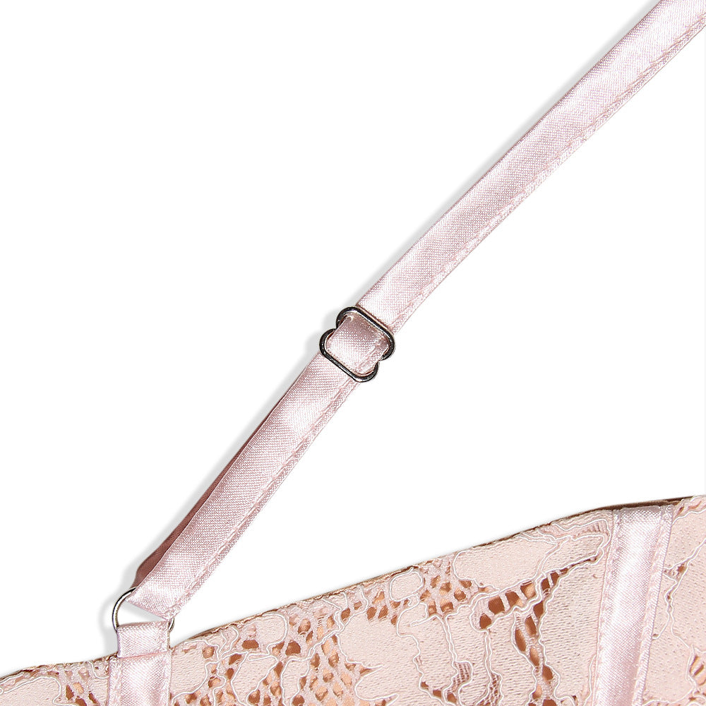 Lace Corset Top in Pink