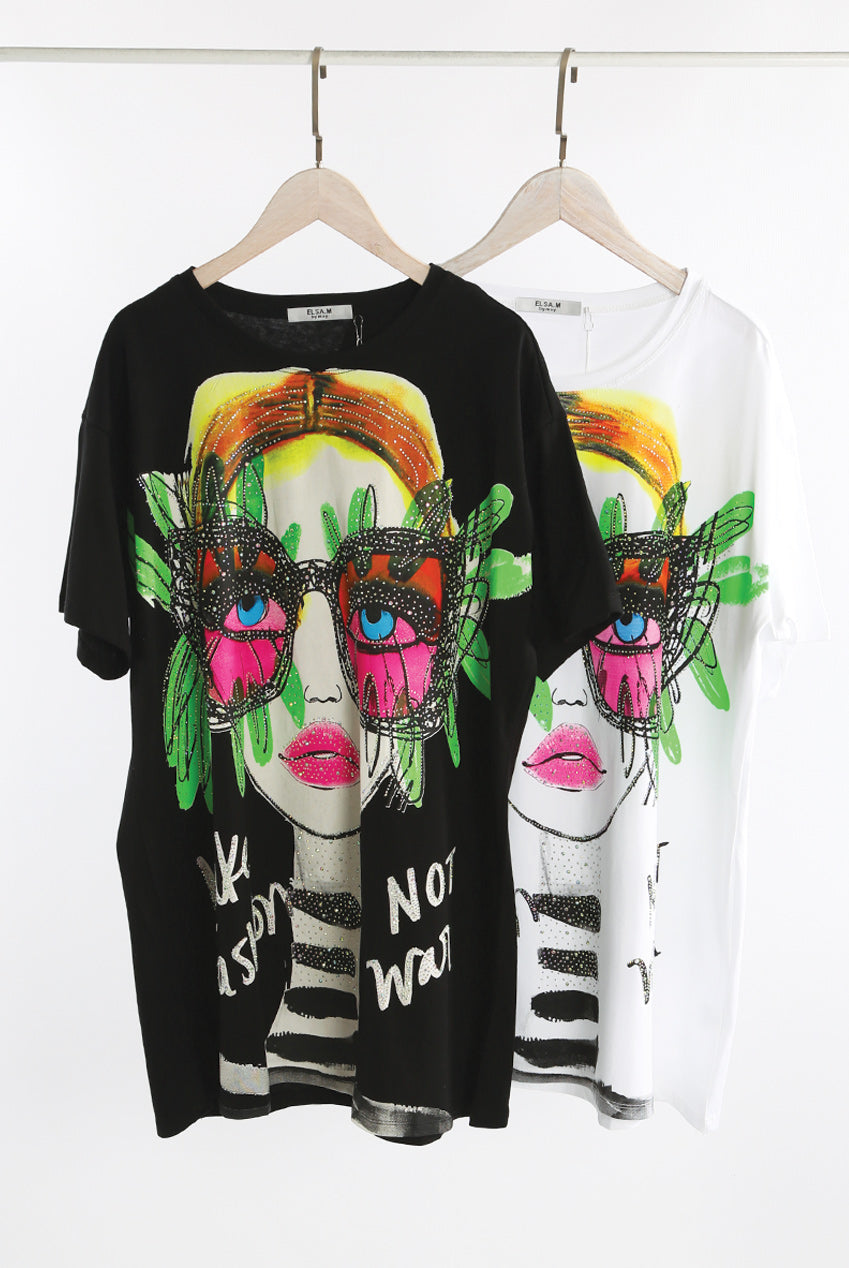 Print T-Shirt Dress