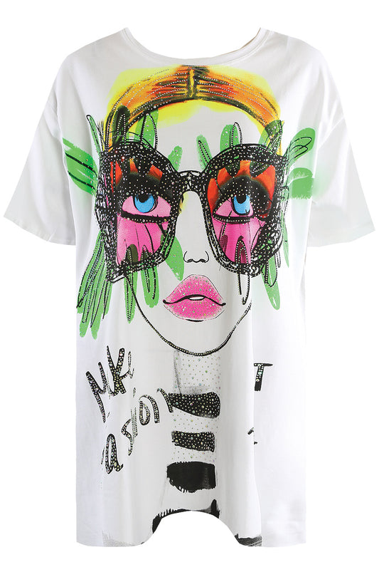 Print T-Shirt Dress