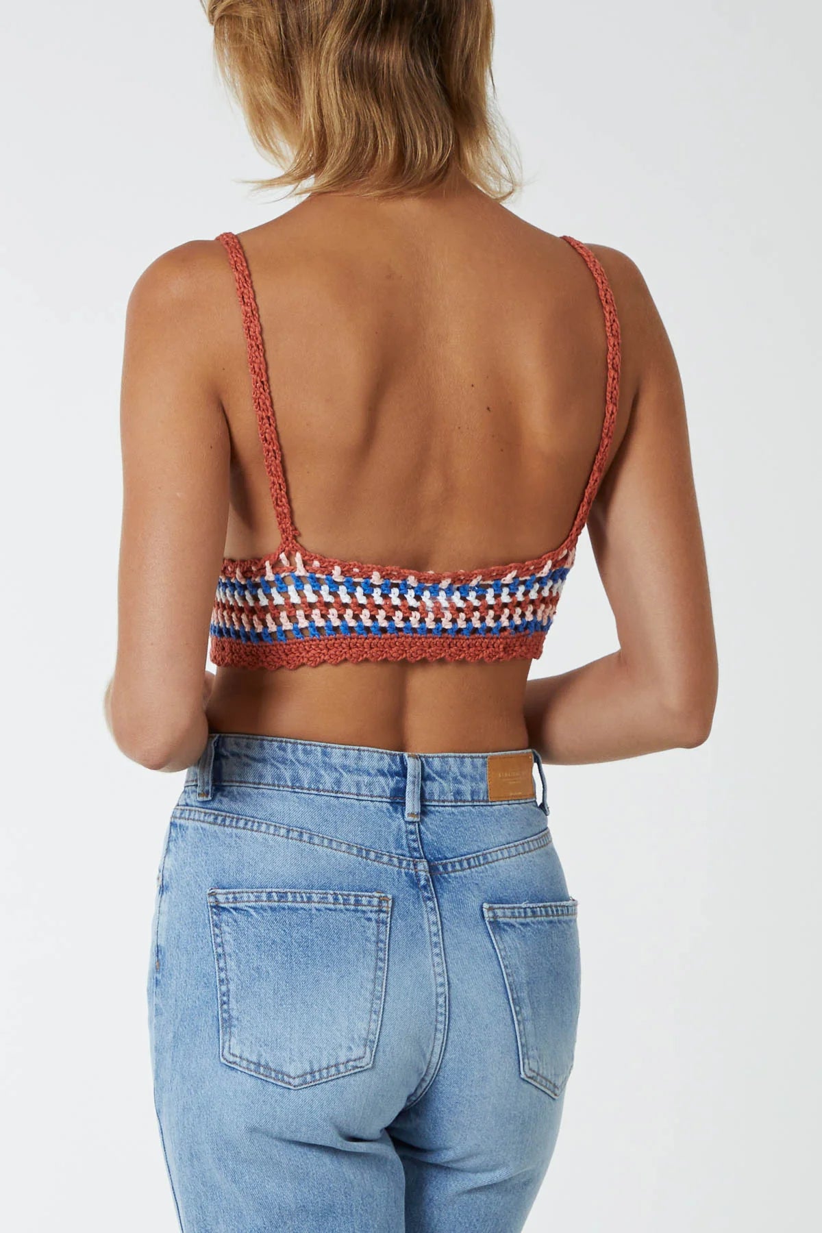 Crochet Tie Neck Bralette